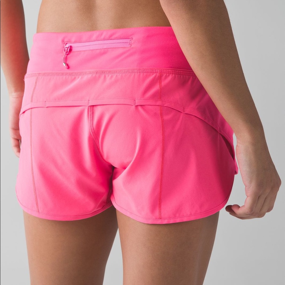 Lululemon Pink Athletic Shorts